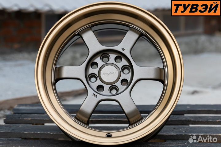 R15 Диски Shogun V 7J ET38 4*100/4*98 (D222)