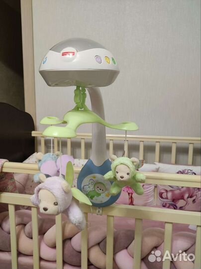 Электронный мобиль Fisher-Price Мечты о бабочках