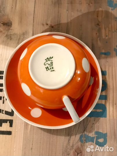 Чайная пара вербилки СССР