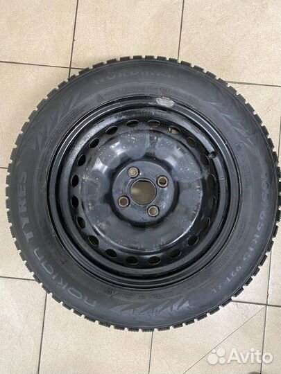 Колеса Rio Solaris Nokian Nordman 7 185/65 R15 зим