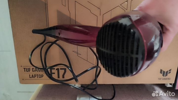 Фен для сушки волос бу