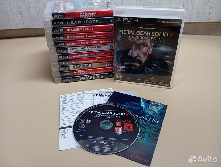 Metal Gear Solid 5 PS3 (Б/У)
