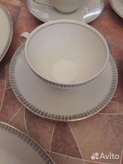 Чашка и блюдце