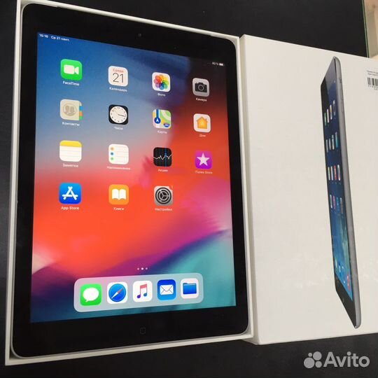 iPad Air 16Gb Wifi+Cell Gray Ростест 4482