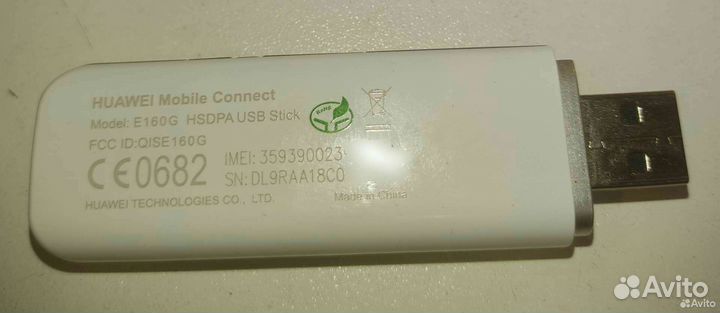 3G USB-модем Huawei E160G все операторы