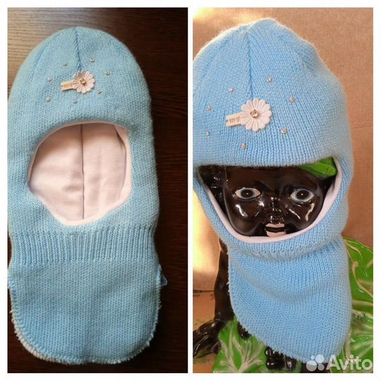 Шапка шлем зима