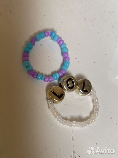 Кольца из бисера