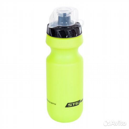 Велофляга STG 600мл CSB-542M зеленая с крышкой