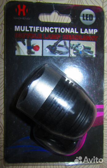 Велофонари передний и задний