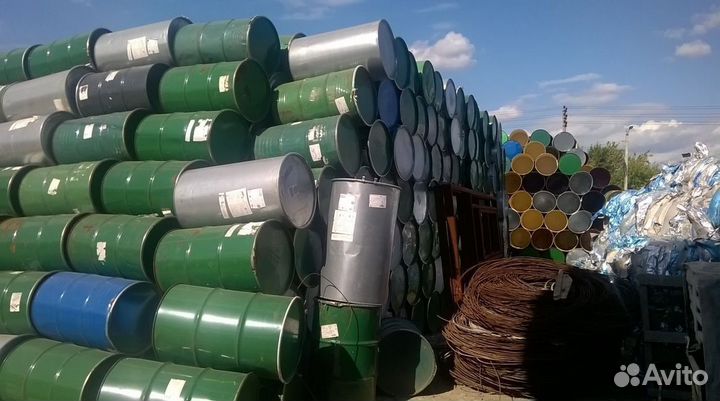 Бочка металлическая 220 литров