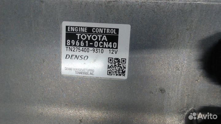 Блок управления двигателем Toyota Tundra, 2012