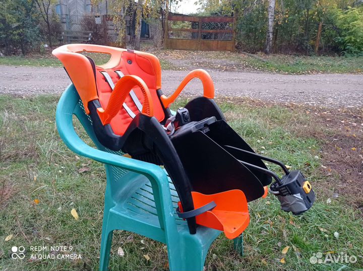 Детское велокресло на раму