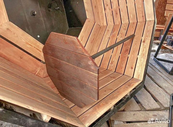 С подогревом банный чан/Купель