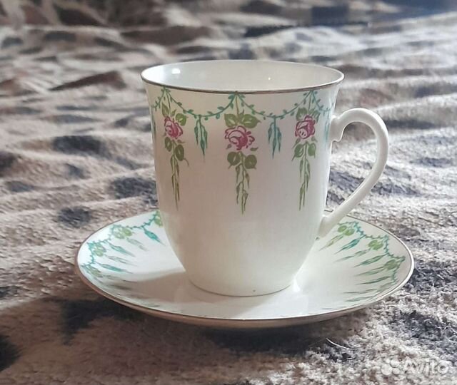 Чашка с блюдцем лфз