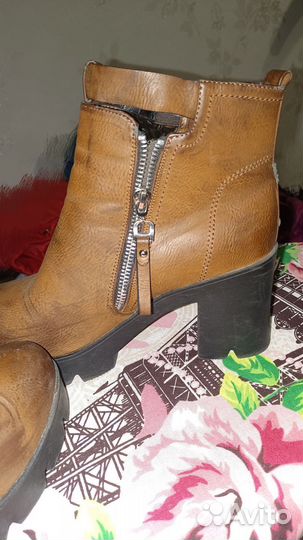 Ботильоны женские зимние натуральная кожа39