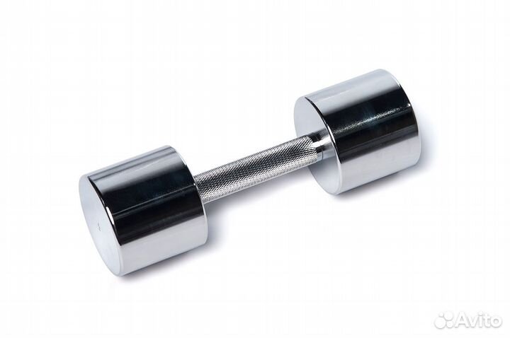 Гантель хромированная, 8 кг