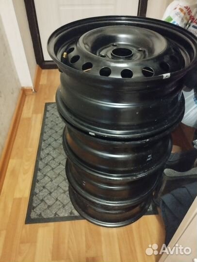 Диски штампованные R15 на Lacetti