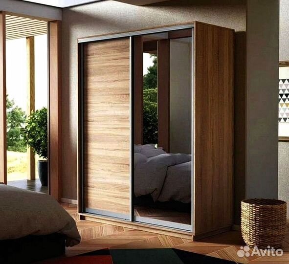 Шкаф купе с зеркалом на заказ