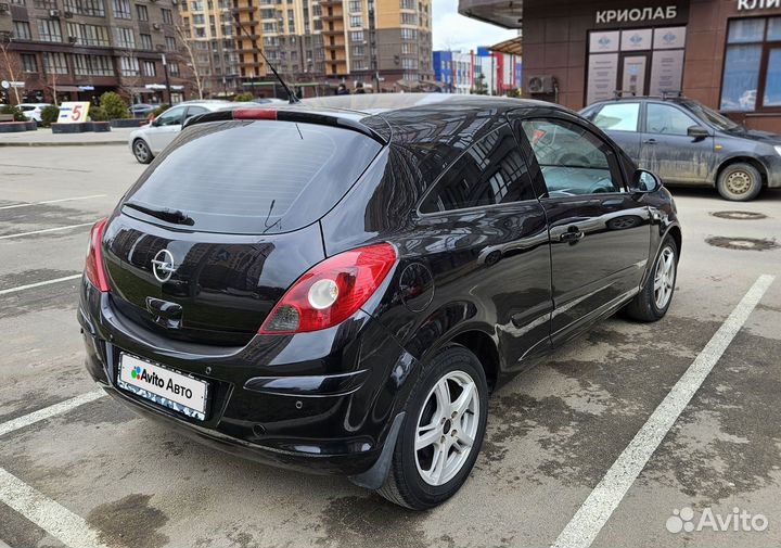 Opel Corsa 1.4 AT, 2007, 178 000 км