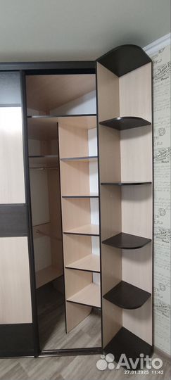 Шкаф купе угловой