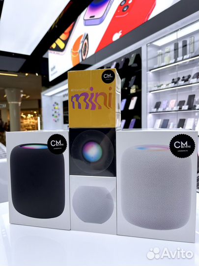 Умная колонка Apple HomePod, HomePod Mini