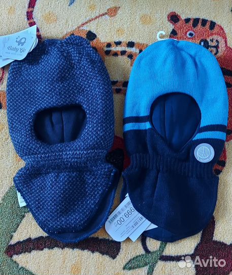 Шапка шлем зимняя для мальчика
