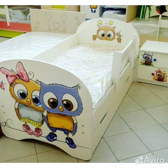 Кровать детская с фотопечатью