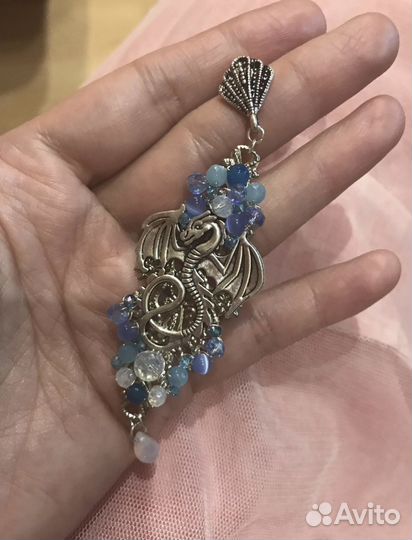 Серьги Драконы