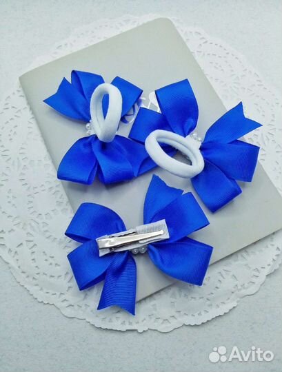 Набор аксессуаров для волос детский Ручной работы