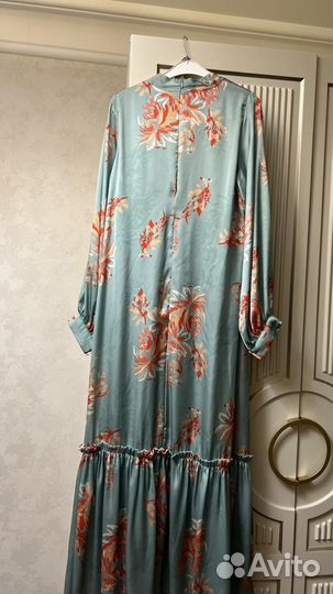 Платье женское атлас