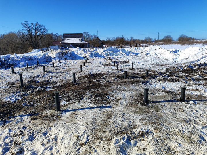 Винтовые сваи под ключ / Фундамент за 1 день