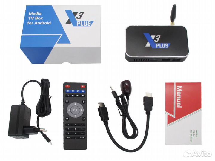 Тв Бокс Ugoos X3 Plus 4/64Gb -Гарантия, Настройка