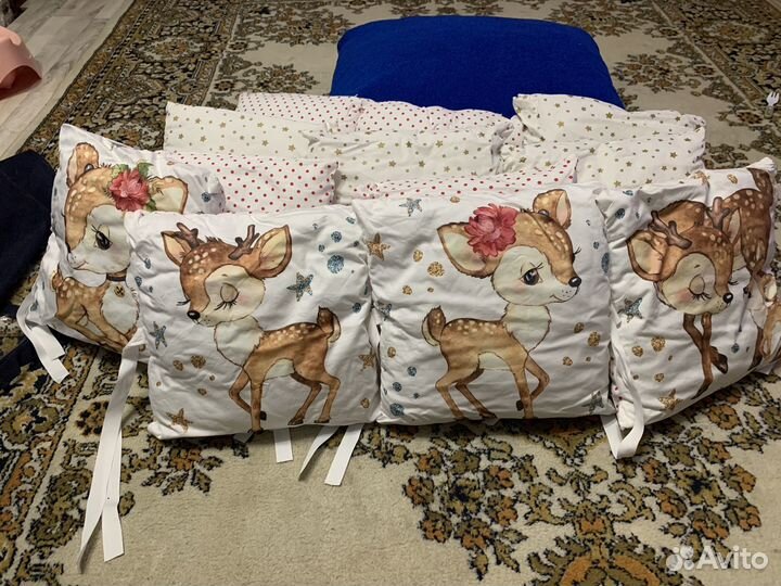 Бортики в кроватку