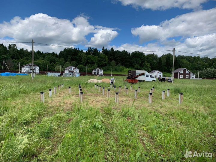 Винтовые сваи под ключ