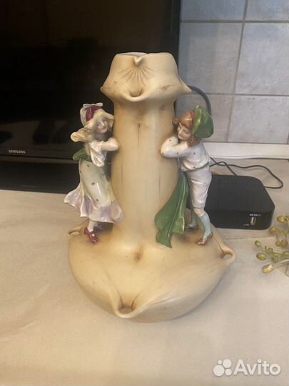 Ваза для цветов старинная Вена Австрия