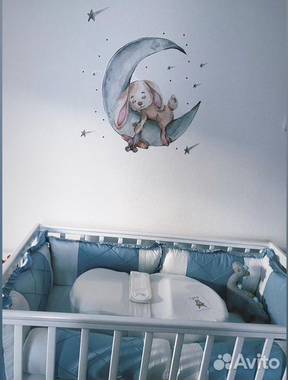 Бортики для детской кроватки