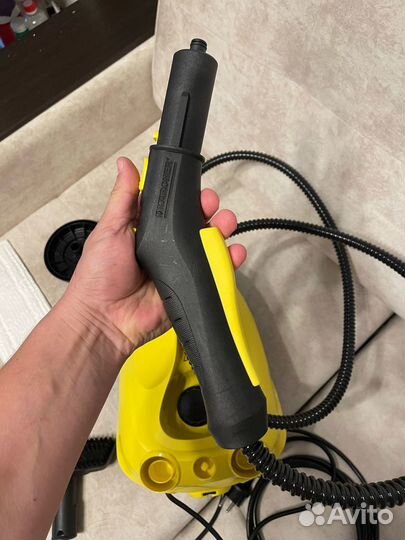 Пароочиститель karcher SC 2 EasyFix, желтый/черный