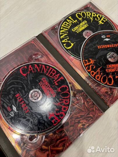 Cannibal Corpse dvd Centures of Torment