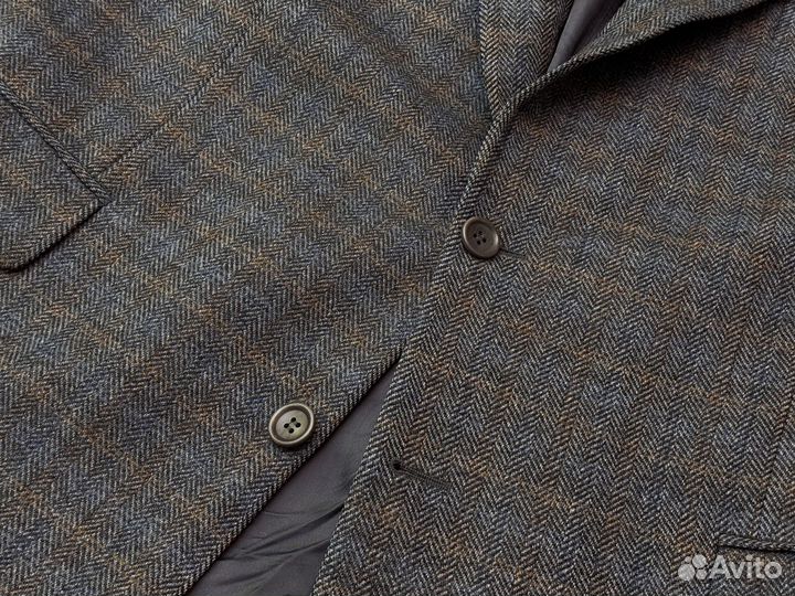 Твидовый пиджак Harris Tweed Ritter шерсть