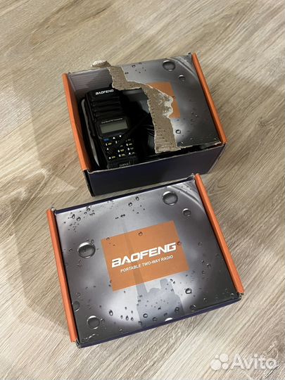 Рация 2 шт baofeng uv 9r plus