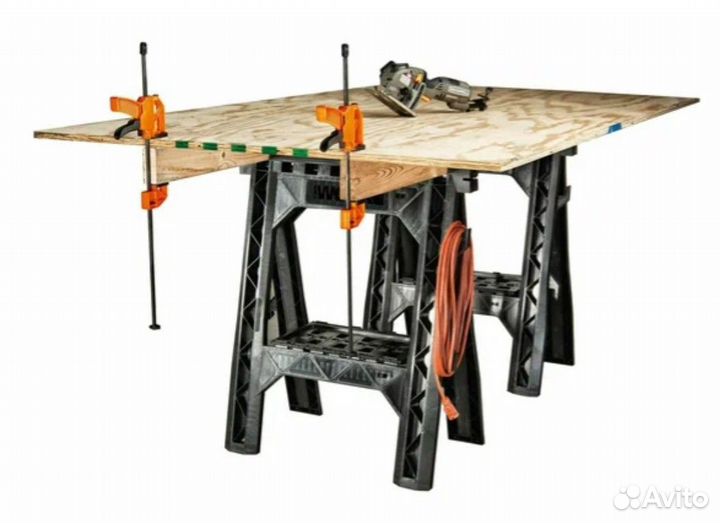 Портативные универсальные козлы worx WX065