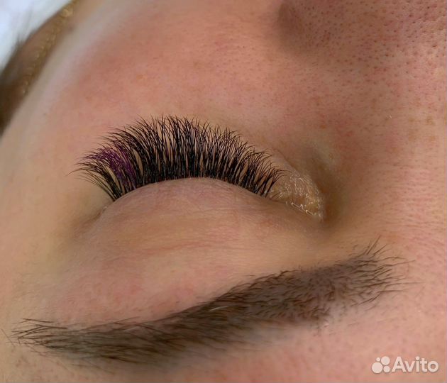 Наращивание ресниц на дому