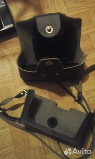 Фотоаппарат Зенит ET на запчасти, с чехлом из кожи