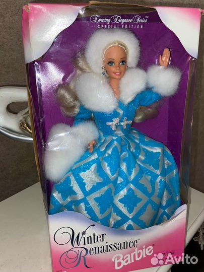 Барби кукла Barbie Winter Renaissance 1996 г
