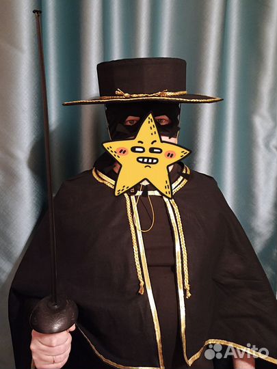 Карнавальный костюм Зорро