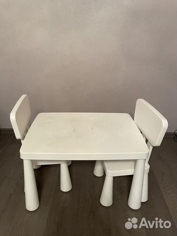 Бронь Детский стол и стульчики IKEA
