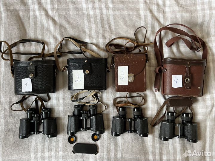 Бинокль СССР Бпц 8х30 и Б 8х30