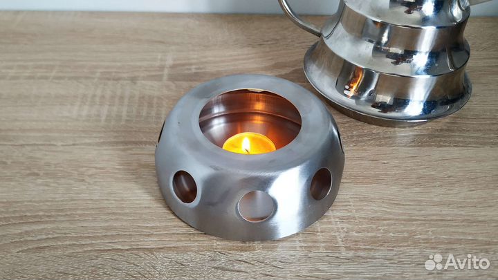 Подставка для подогрева чайника новая металл