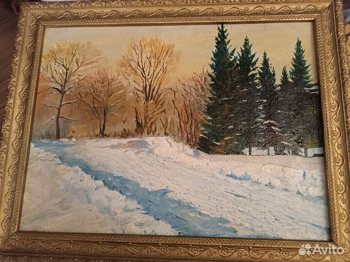 Картина маслом на холсте