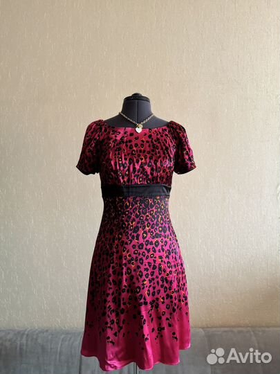 Вечернее платье леопард